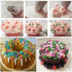 Комплект 16 бр. пластмасови накрайници за цветя 